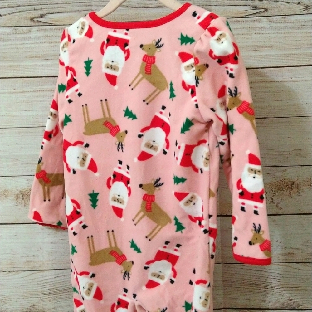 Christmas Santa and Deer Pajamas - Picture 4 of 6